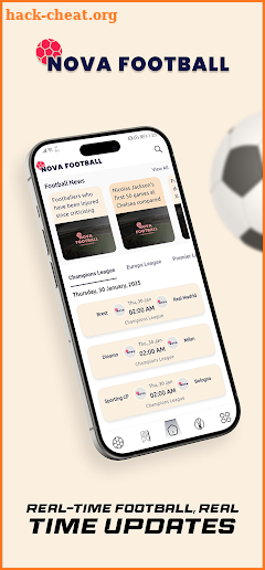 Nova Football - Live Score screenshot