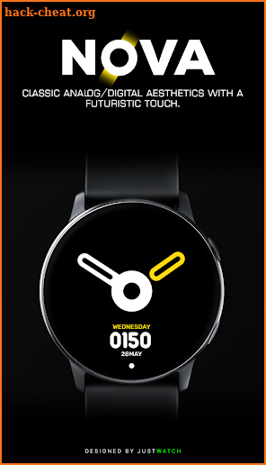 Nova : Minimal Watch Face screenshot