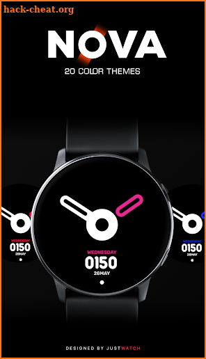 Nova : Minimal Watch Face screenshot