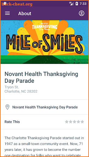 Novant Thanksgiving Day Parade screenshot