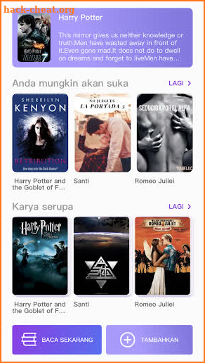 Novelame-Reader Novel&Books screenshot