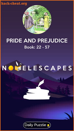 Novelescapes - Words From Novels Free Puzzle Game screenshot
