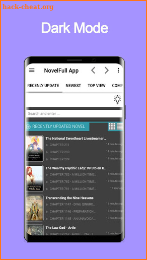 NovelFull App screenshot
