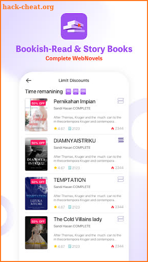 Novelita- Webnovel Reading screenshot