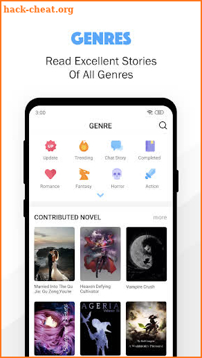 NovelToon - Read and Tell Stories screenshot