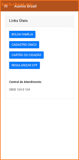Novo Auxílio Brasil screenshot