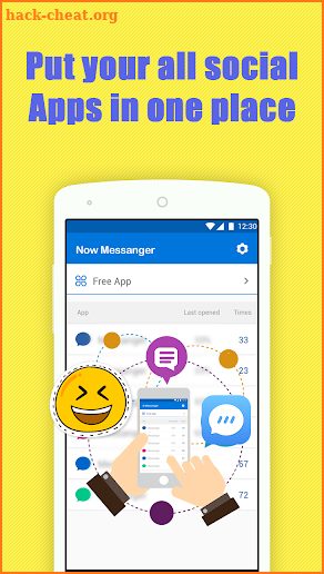 Now Messenger screenshot