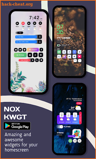 NOX KWGT screenshot