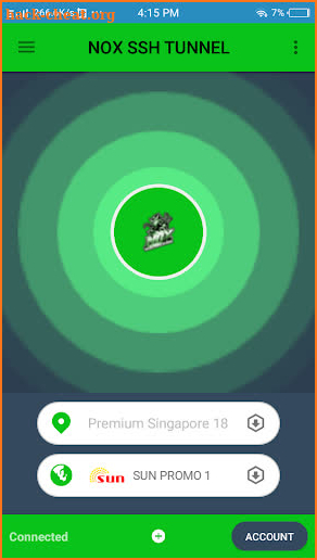 Nox SSH TUNNEL screenshot