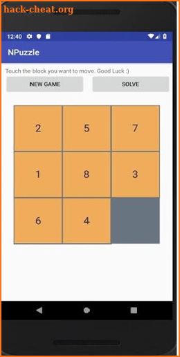 NPuzzle Game screenshot