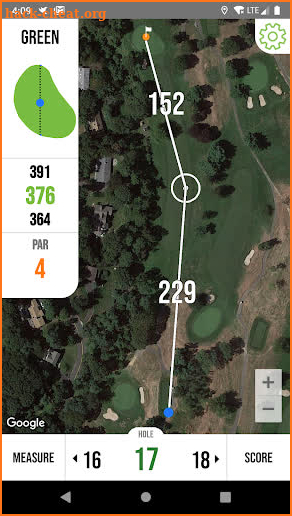 nRange Golf GPS screenshot