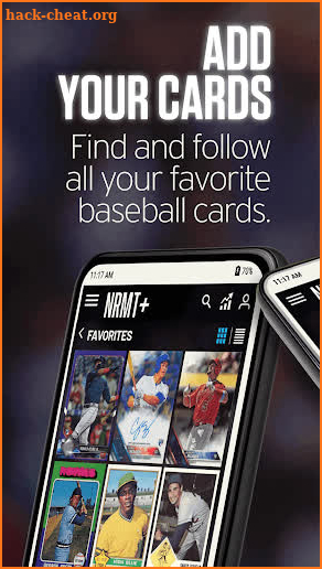 NRMT+ Baseball Card Price Guide screenshot