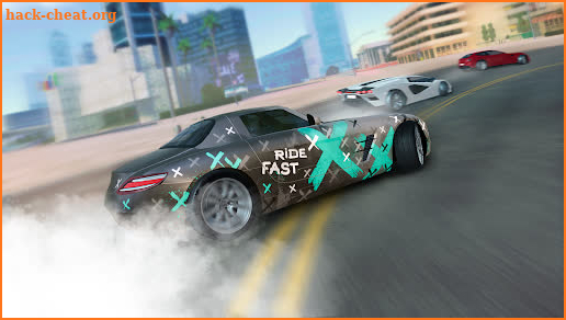 NS Burnout race game screenshot