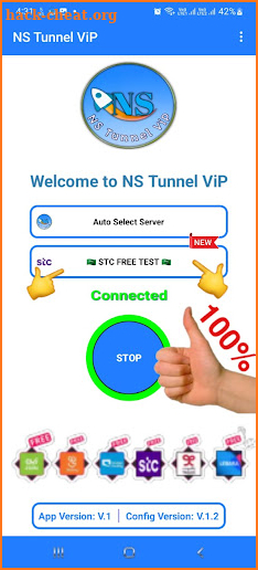 NS Tunnel ViP VPN screenshot