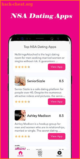 NSAmeet - No Strings Attached App For FWB Dating screenshot