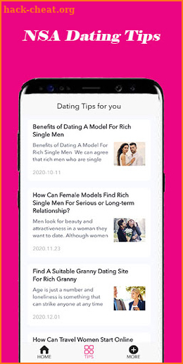 NSAmeet - No Strings Attached App For FWB Dating screenshot
