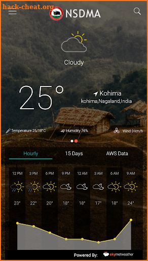 NSDMA Weather screenshot