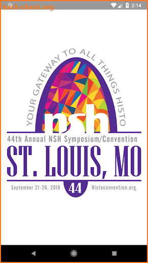 NSH Symposium/Convention 2018 screenshot
