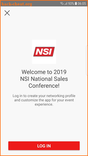 NSI National Sales Conference screenshot