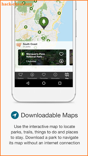 NSW National Parks screenshot
