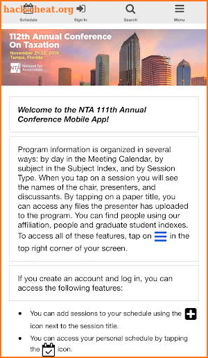 NTA 2019 screenshot