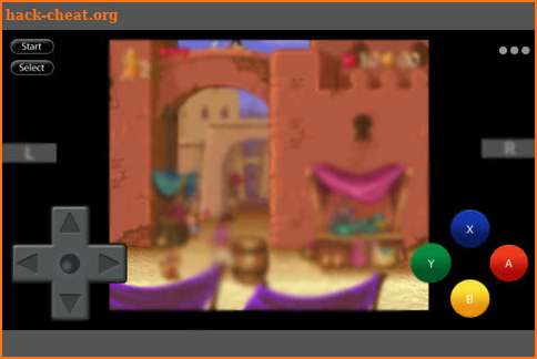 Ntendo SNES emulator screenshot