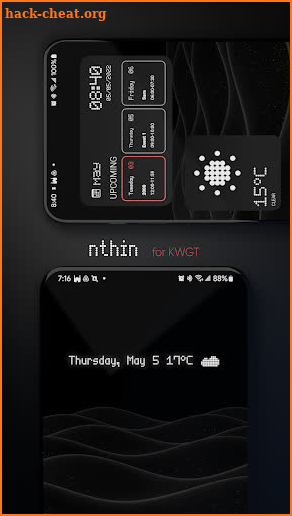 nthin for KWGT screenshot