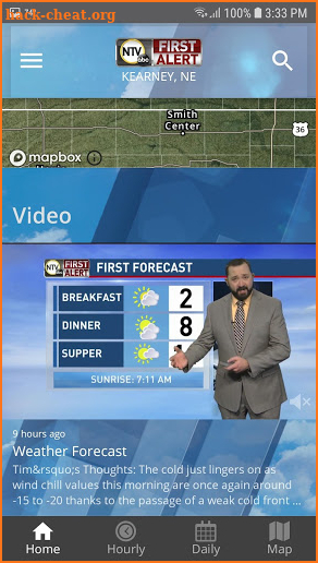 NTV First Alert Weather screenshot