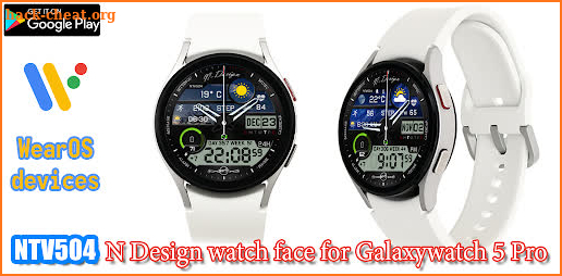 Ntv504 - N Design watch face screenshot