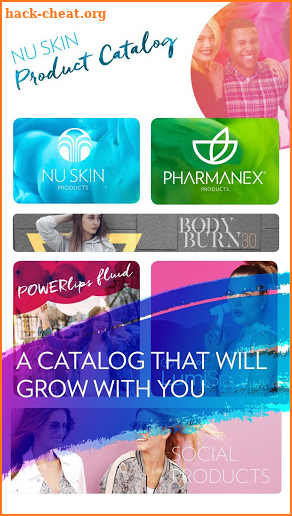 Nu Skin Product Catalog screenshot