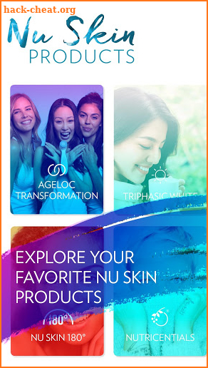Nu Skin Product Catalog screenshot