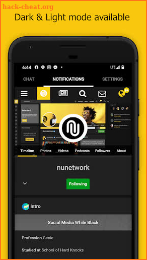 Nu - Social Networking for the Culture screenshot