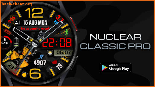 Nuclear Classic PRO Watchface screenshot