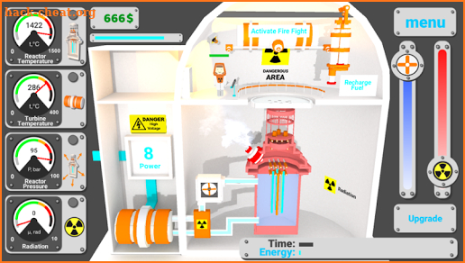 Nuclear inc 2 - nuclear power plant simulator screenshot