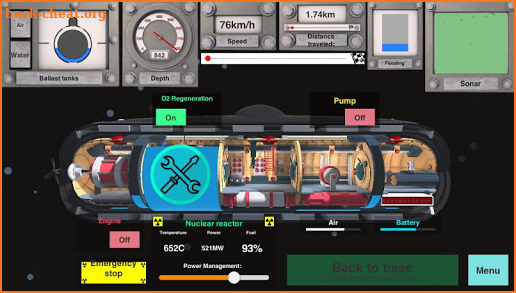 Nuclear Submarine inc screenshot