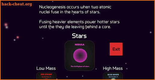 Nucleogenesis screenshot