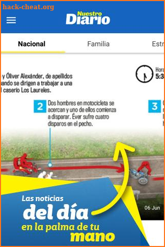 Nuestro Diario App screenshot