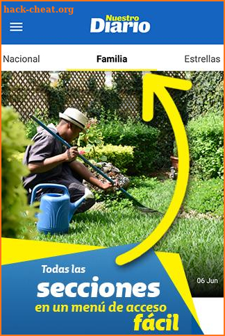 Nuestro Diario App screenshot