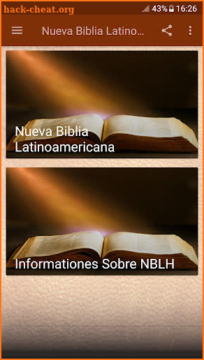 Nueva Biblia Latinoamericana screenshot