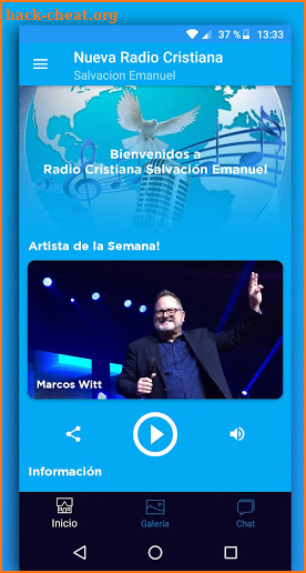 Nueva Radio Cristiana Salvación Emanuel screenshot