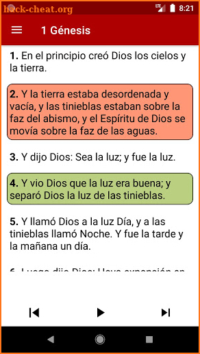 Nueva Santa Biblia en Español screenshot