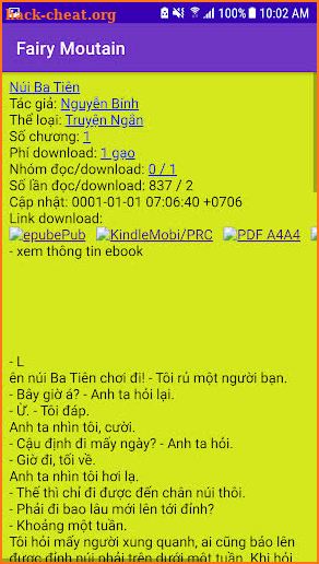 Nui Ba Tien screenshot