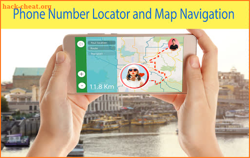 Number & Live Mobile Location app screenshot