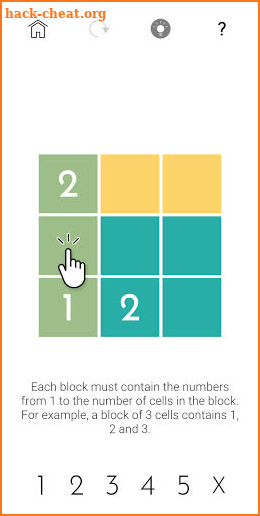 Number Blocks Puzzles screenshot