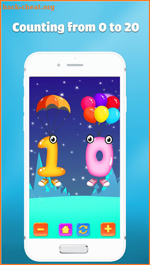 Number Counting games for toddler preschool kids screenshot