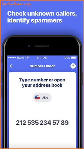 Number Finder : get caller ID screenshot