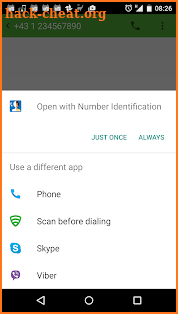 Number Identification screenshot