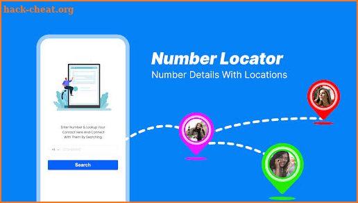Number location Phone locator screenshot