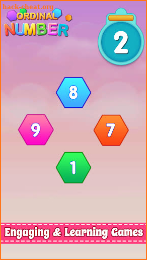 Number Ordinal: Kid Math screenshot