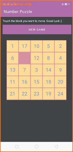 Number Puzzle 93bf screenshot